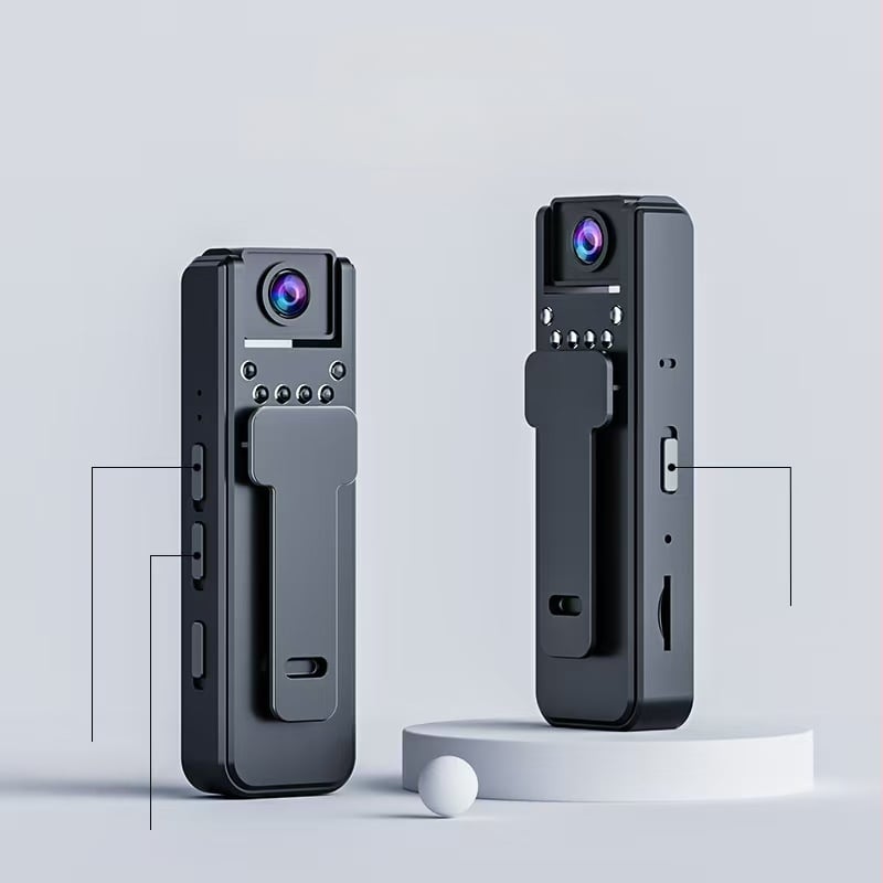 A8 klipkamera közvetlen felvételhez, TF-kártya, 1–3 óra akkumulátor, PC-ház, ≤1 MP szenzor