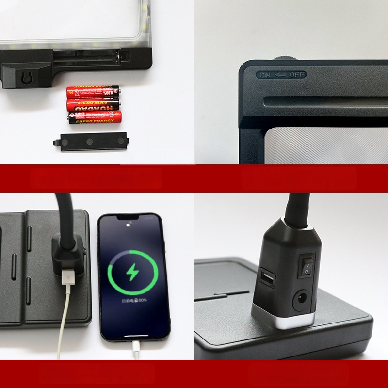 Държач за телефон с Френел леща и настолен увеличител, двуфункционален, отделяем ръчен увеличител, модел F8913T, марка Star