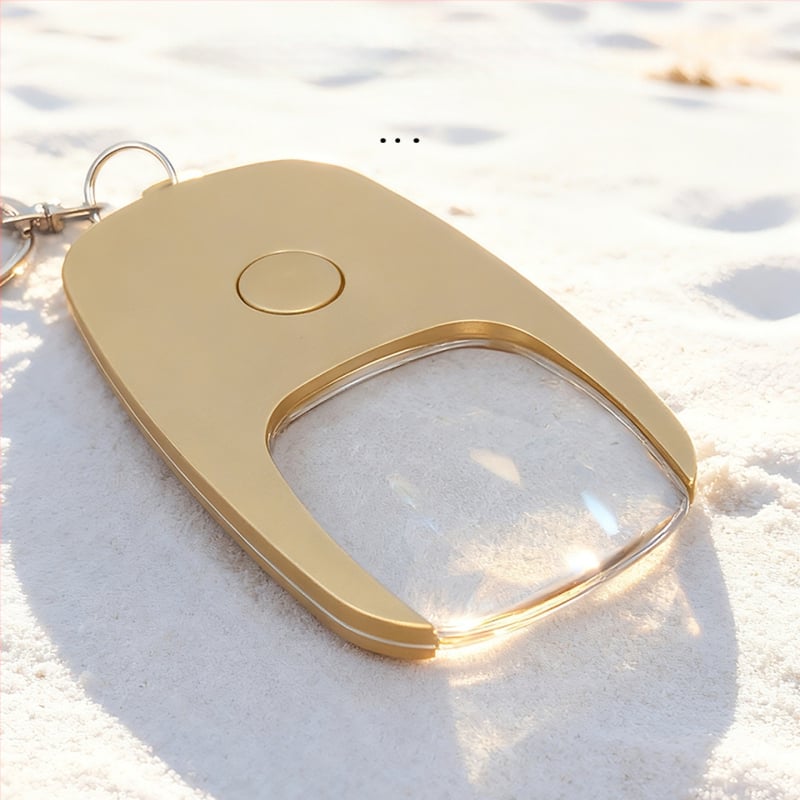 LED лупа с ключодържател, USB зареждане WG144