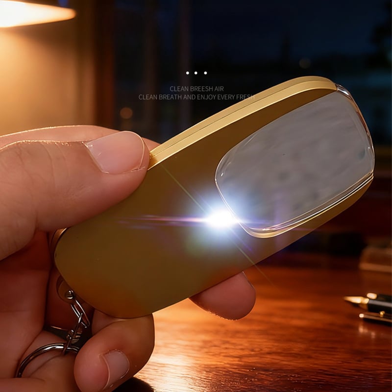 LED лупа с ключодържател, USB зареждане WG144