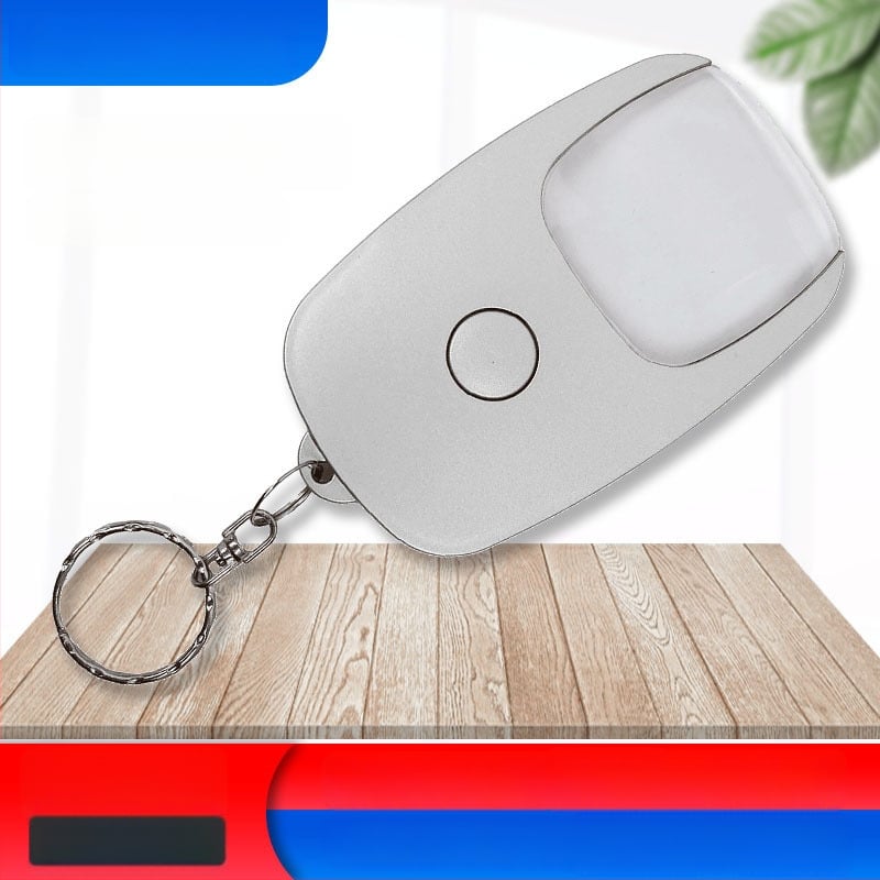 LED лупа с ключодържател, USB зареждане WG144