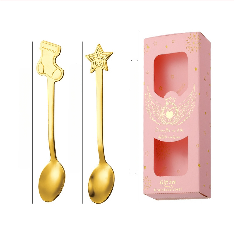 Set tacâmuri din oțel inoxidabil pentru copii – stil drăguț, model cartoon, lustruire oglindă