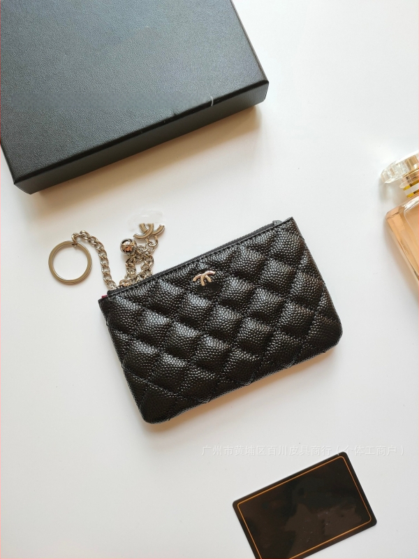 Portofel pentru monede din piele naturală pentru femei, stil minimalist și lux discret, portofel compact cu fermoar