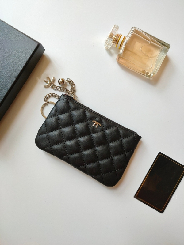 Portofel pentru monede din piele naturală pentru femei, stil minimalist și lux discret, portofel compact cu fermoar