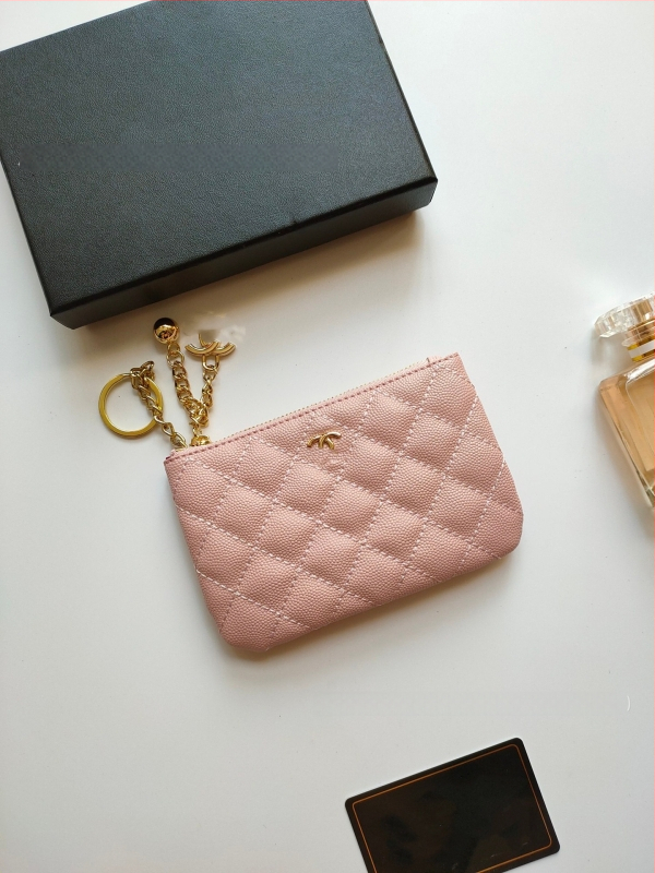 Portofel pentru monede din piele naturală pentru femei, stil minimalist și lux discret, portofel compact cu fermoar