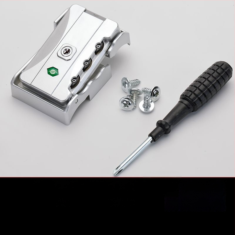 Lagaminų užraktų aksesuaras su kortos tipo sagteliu – ABS medžiaga, prekės numeris 1001618271, 2025 m. pavasaris, lagaminų aksesuarai, stilius Elegantiška brandaus amžiaus moteris