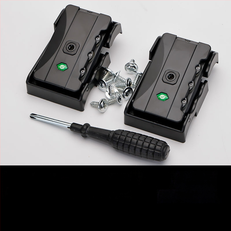 Lagaminų užraktų aksesuaras su kortos tipo sagteliu – ABS medžiaga, prekės numeris 1001618271, 2025 m. pavasaris, lagaminų aksesuarai, stilius Elegantiška brandaus amžiaus moteris