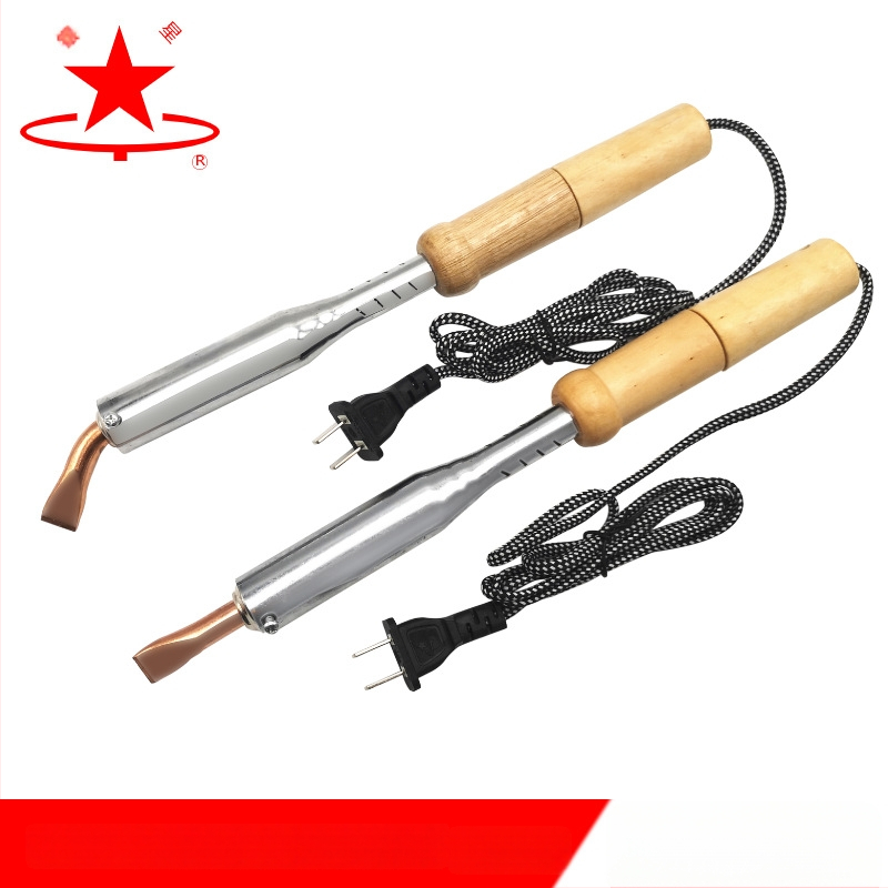 Elektrinis lituoklis su medine rankena (Silver Star, 220V, energijos tipas: elektrinis)