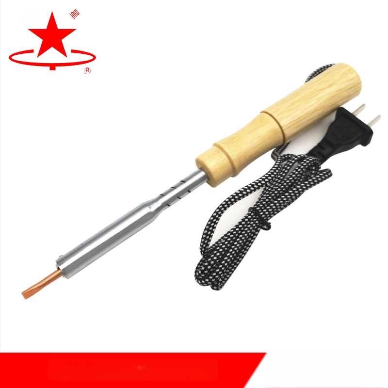 Elektrinis lituoklis su medine rankena (Silver Star, 220V, energijos tipas: elektrinis)