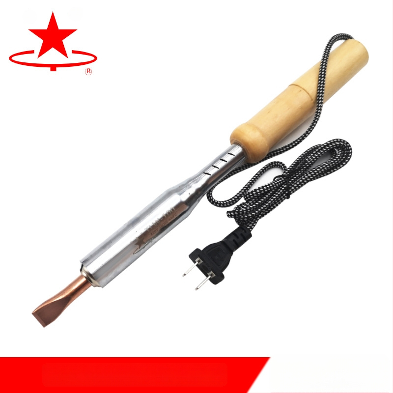 Elektrinis lituoklis su medine rankena (Silver Star, 220V, energijos tipas: elektrinis)