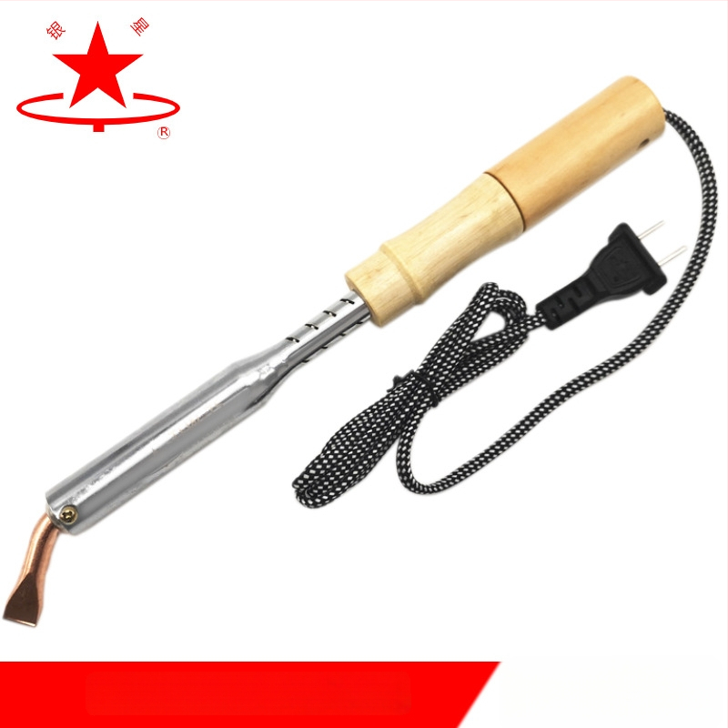 Elektrinis lituoklis su medine rankena (Silver Star, 220V, energijos tipas: elektrinis)