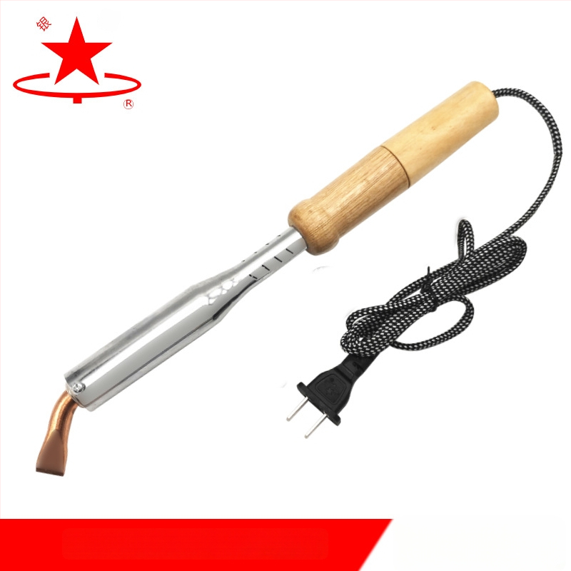 Elektrinis lituoklis su medine rankena (Silver Star, 220V, energijos tipas: elektrinis)