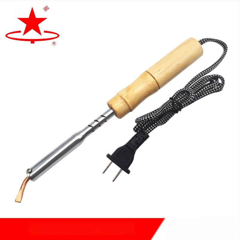 Elektrinis lituoklis su medine rankena (Silver Star, 220V, energijos tipas: elektrinis)