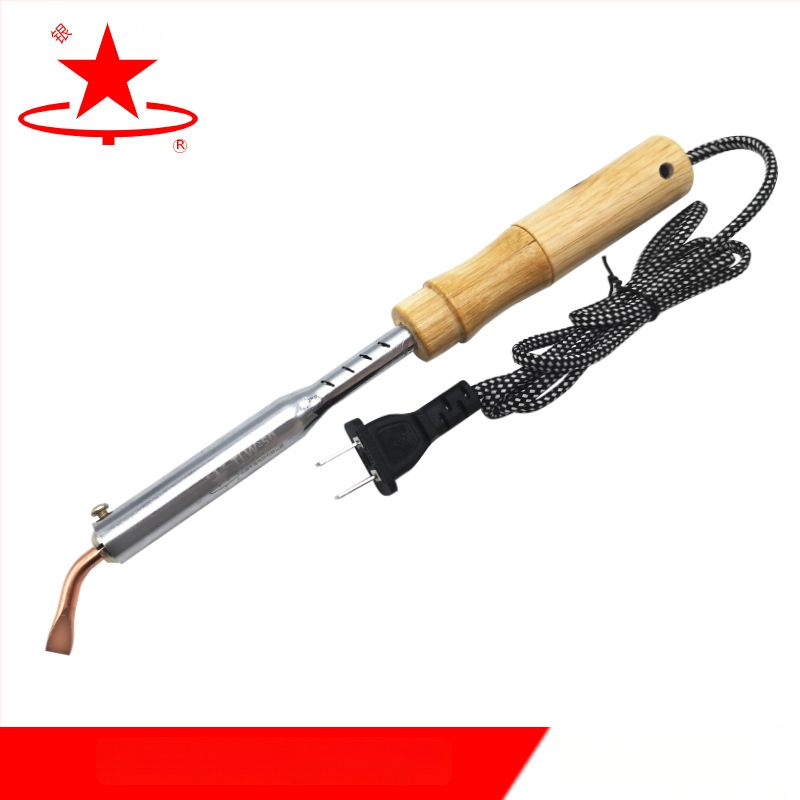 Elektrinis lituoklis su medine rankena (Silver Star, 220V, energijos tipas: elektrinis)