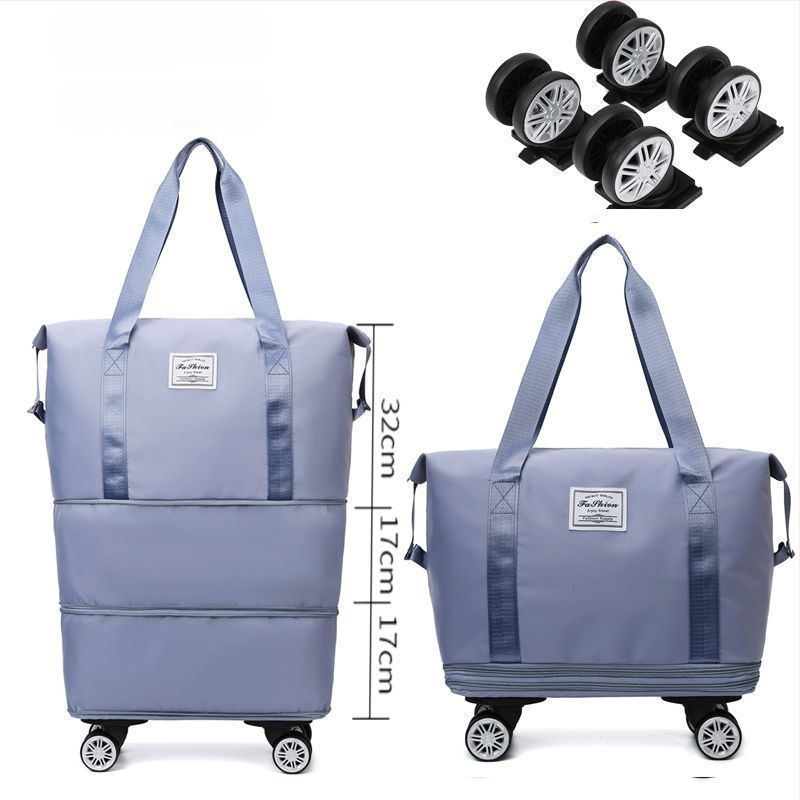 Reisikott kolmekihilise disainiga, laiendatava mahuga, PU materjal, vooder kanvas, maht alla 20 L