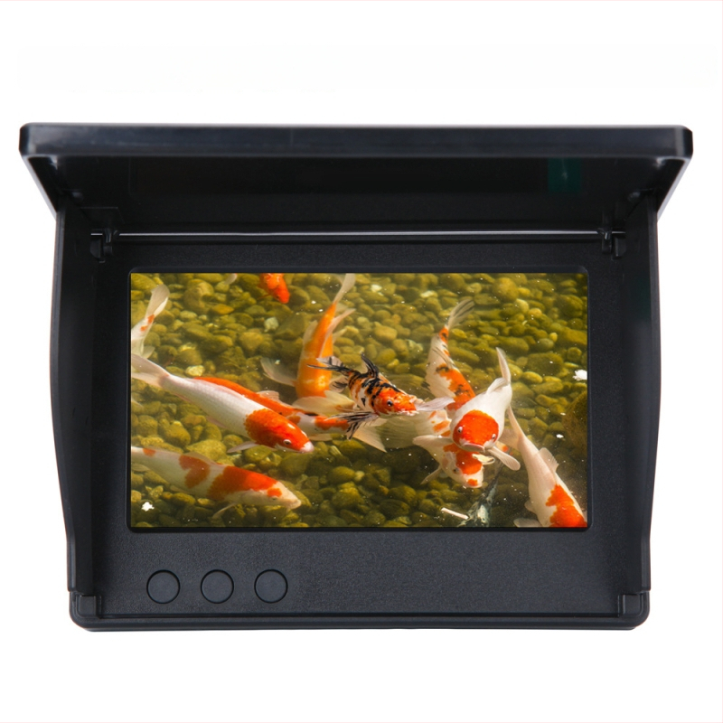 Makšķerēšanas vizuālais monitors – TFT LCD, 800x480 RGB, video ievade, PAL/NTSC, LANCEVON