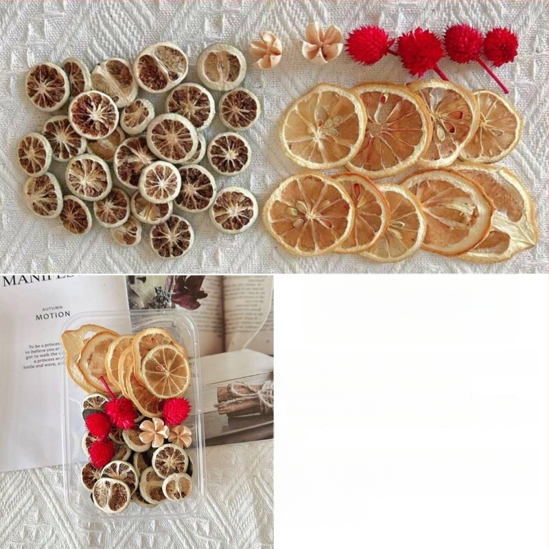 Kit materiale DIY: flori uscate, plante naturale, scorțișoară, decorațiuni lucrate manual