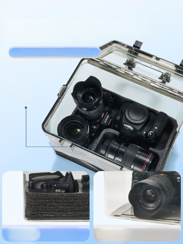 Kamera nedvességvédő doboz SLR digitális felszereléshez – szárítás, penészmentes, zárt tárolás objektívek és felszerelések számára