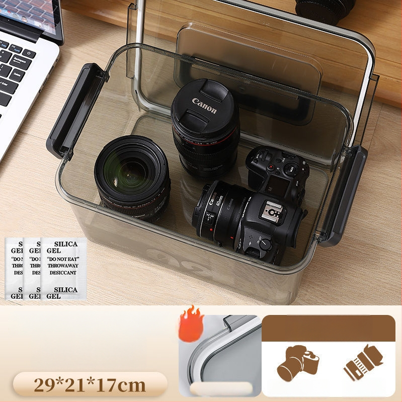 Kamera nedvességvédő doboz SLR digitális felszereléshez – szárítás, penészmentes, zárt tárolás objektívek és felszerelések számára