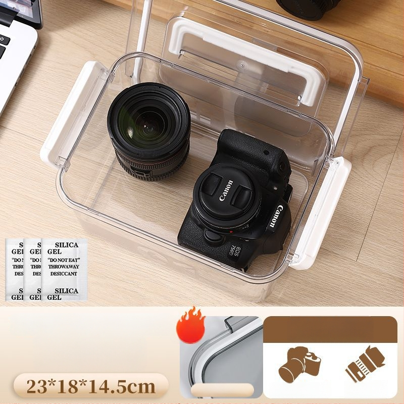 Kamera nedvességvédő doboz SLR digitális felszereléshez – szárítás, penészmentes, zárt tárolás objektívek és felszerelések számára