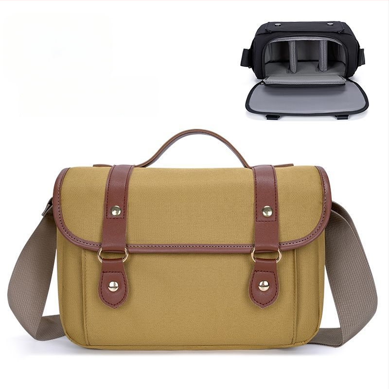 PU anyagú kamera táska, kézitáska stílus, tavasz 2025, férfi dizájn, otthoni tároláshoz (PU anyag; kézitáska stílus; tavasz 2025; férfi dizájn; otthoni tárolás)