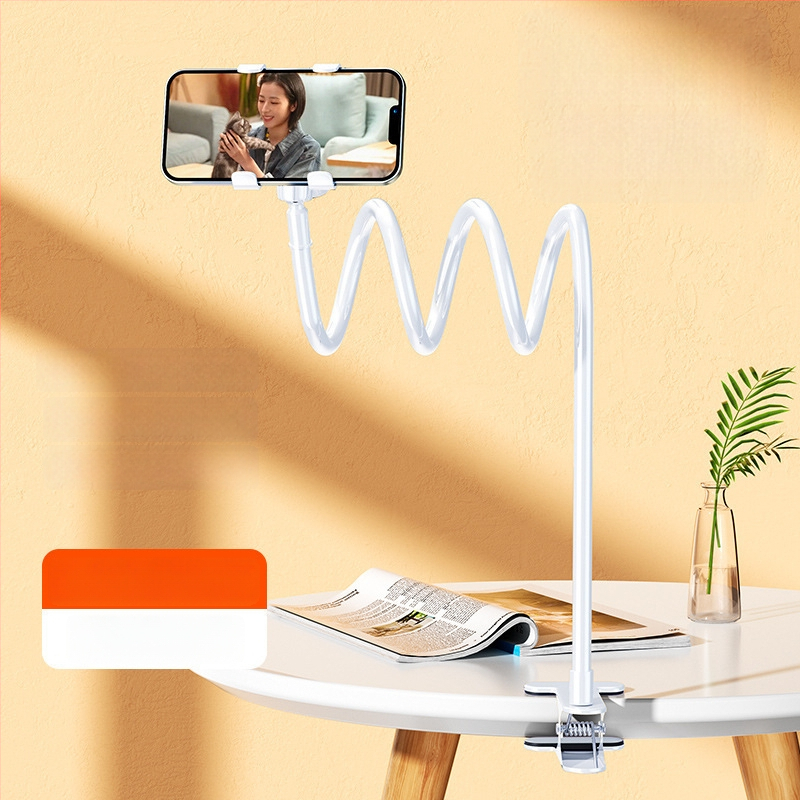 Tablettatartó – éjjeliszekrényre szánt többfunkciós állvány telefonhoz és tablethez, kompatibilis iPad-dal és más táblagépekkel, testreszabott minták elérhetők