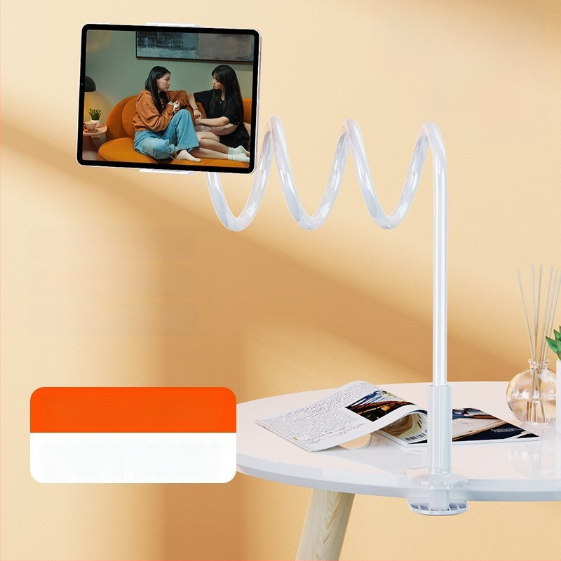 Tablettatartó – éjjeliszekrényre szánt többfunkciós állvány telefonhoz és tablethez, kompatibilis iPad-dal és más táblagépekkel, testreszabott minták elérhetők