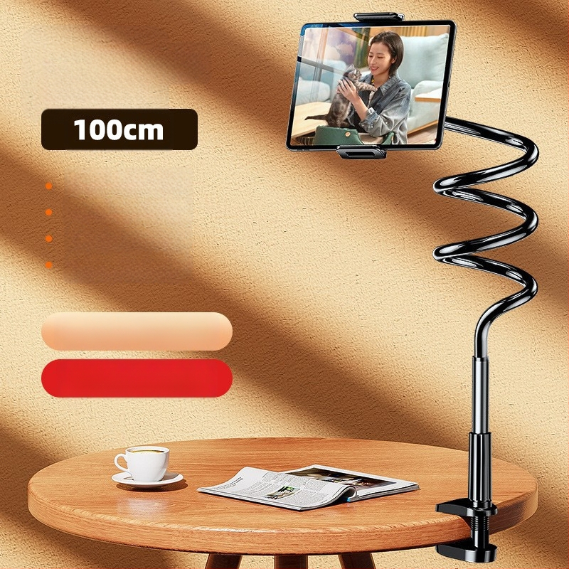 Tablettatartó – éjjeliszekrényre szánt többfunkciós állvány telefonhoz és tablethez, kompatibilis iPad-dal és más táblagépekkel, testreszabott minták elérhetők