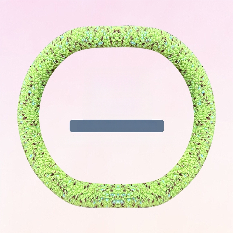 Capac volan auto din pluș artificial, iarnă, stil minimalist, montare universală