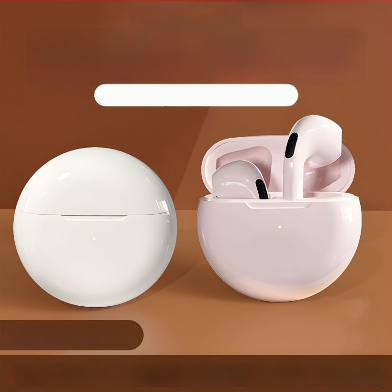 Pro6 Vezeték nélküli Bluetooth fülhallgató – illeszkedő, sztereó, lélegző fény, Bluetooth 5.0, 5 m hatótávolság, üzemidő akár 4 óra