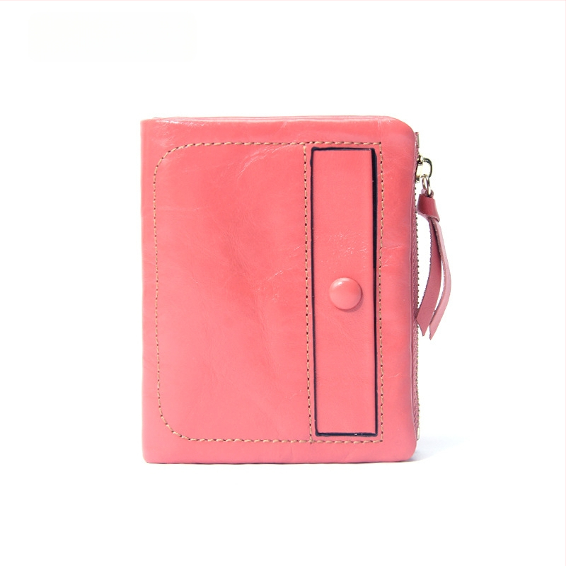 Igazi bőrből készült rövid pénztárca, első réteg marhabőrből, függőleges kártyatartó és érmés zseb