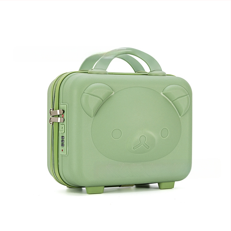 Meigikott karu motiiviga, PP materjal, tõmblukk, universaalsed rattad, laienemis kiht, kaal 0,78 kg