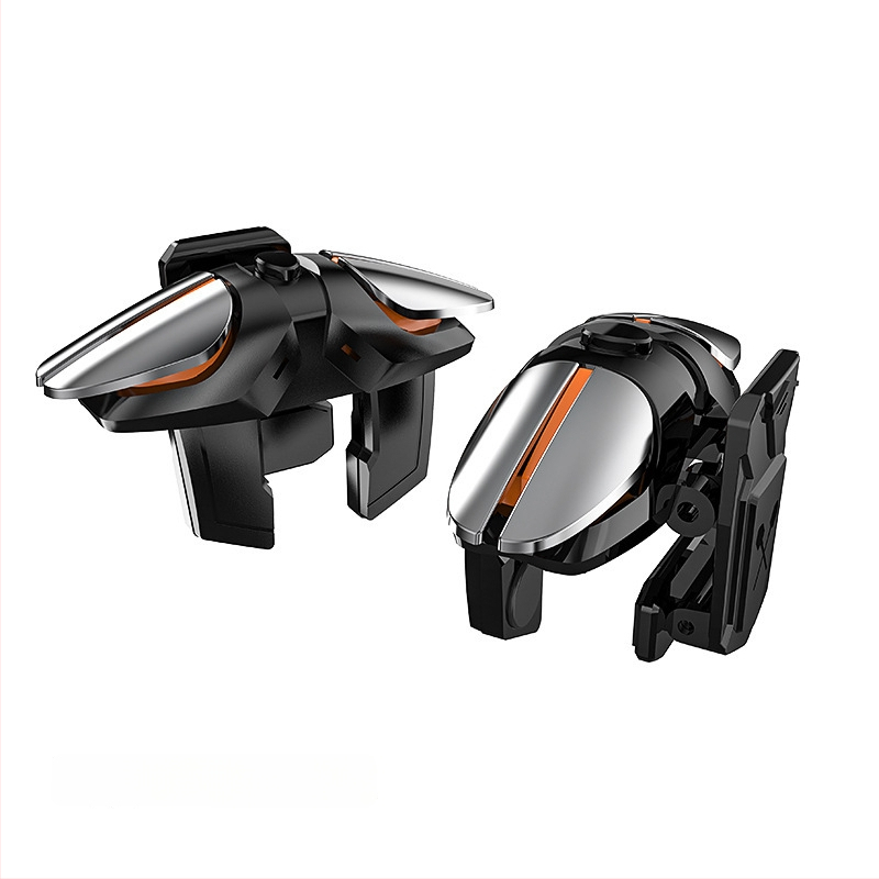 JS-65 játékkontroller Android telefonhoz, USB interfész, vezeték nélküli kapcsolat, rezgésmentes, ABS+fém kivitel, 31 g