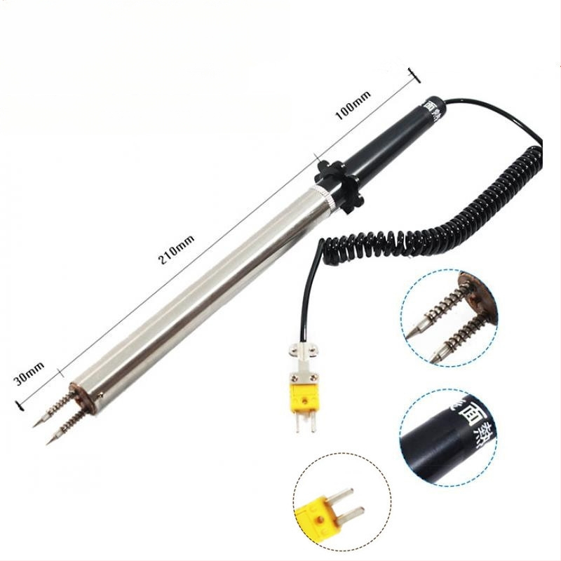 YD1310 цифров термометър - индустриален електронен термометър с NR сонда, обхват 0–1300°C, резолюция 0.5°C, точност клас 1.0