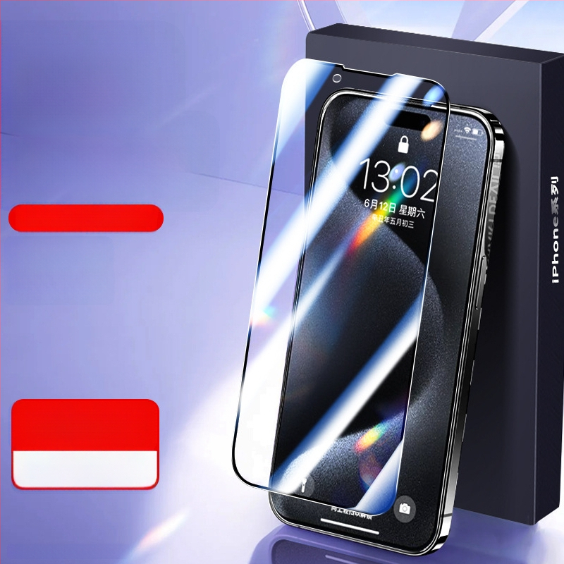 iPhone-hoz üveg kijelzővédő – anti-peep, teljes képernyő, anti-ujjlenyomat, anti-kék fény