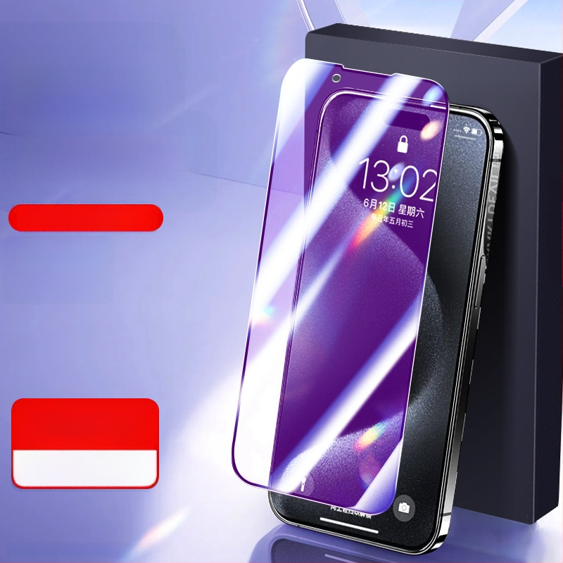 iPhone-hoz üveg kijelzővédő – anti-peep, teljes képernyő, anti-ujjlenyomat, anti-kék fény