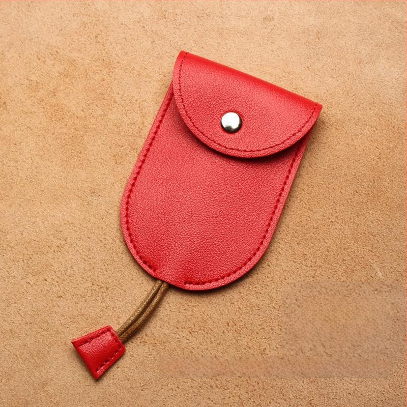 Geantă pentru chei din PU, cu căptușeală din piele artificială, pentru bărbați, Unique