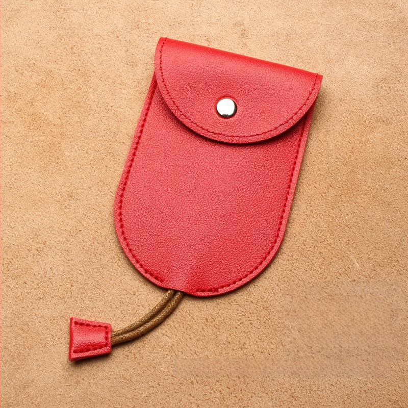 Geantă pentru chei din PU, cu căptușeală din piele artificială, pentru bărbați, Unique