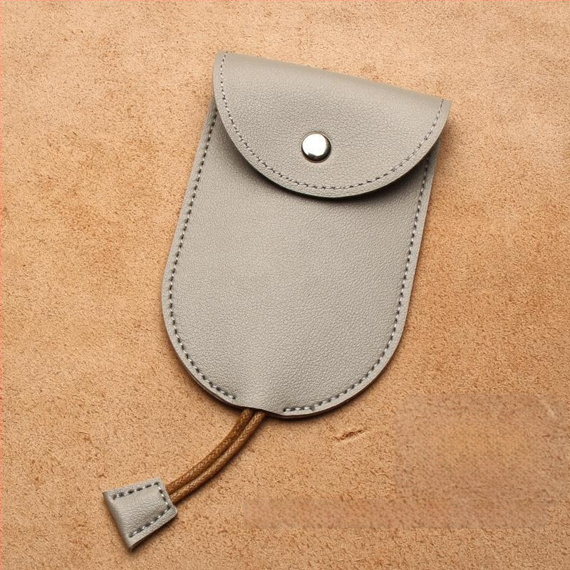 Geantă pentru chei din PU, cu căptușeală din piele artificială, pentru bărbați, Unique