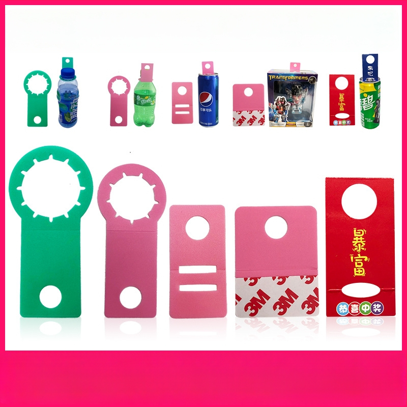 PVC akasztó kiegészítő italos fogó géphez, 18×23 cm, 20 akasztó, interfész