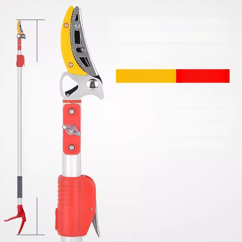 Телескопични ножици за плодове с удължен обхват за високи клони; MYTEC; подходящи за lychee, loquat и longan