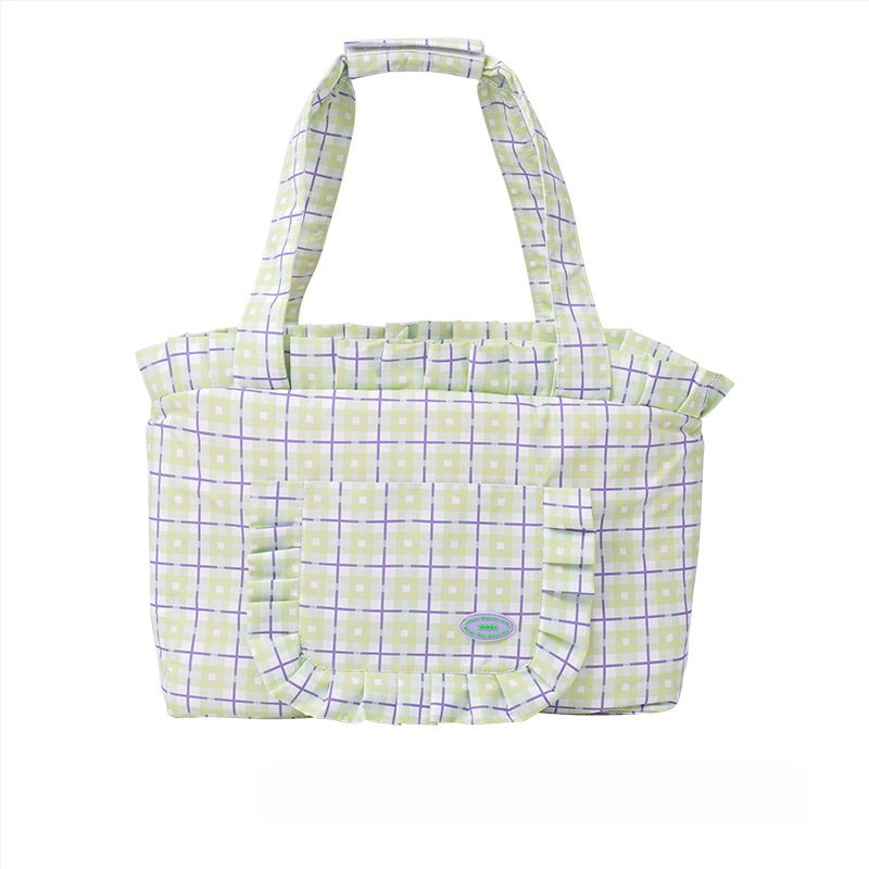 ZEZE Geantă pentru animale de companie – textură moale, model monocrom, capacitate 15000