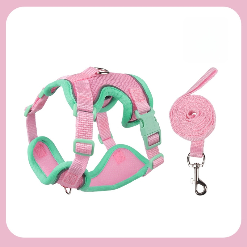 Yf mellény-stílusú hám kutyáknak és macskáknak, poliészter, fényvisszaverő, légáteresztő