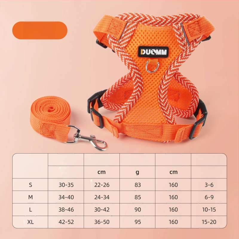 Yf mellény-stílusú hám kutyáknak és macskáknak, poliészter, fényvisszaverő, légáteresztő