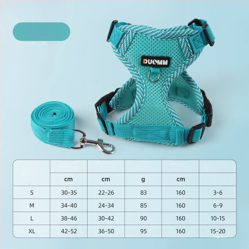 Yf mellény-stílusú hám kutyáknak és macskáknak, poliészter, fényvisszaverő, légáteresztő