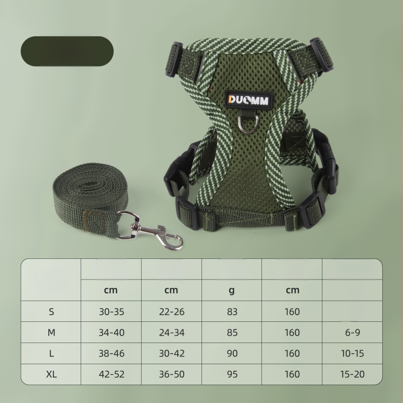 Yf mellény-stílusú hám kutyáknak és macskáknak, poliészter, fényvisszaverő, légáteresztő