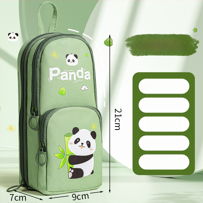 Kapibala несесер за моливи, голям капацитет, устойчив на петна, Oxford материал, за ученици от началното училище, с възможност за персонализиране