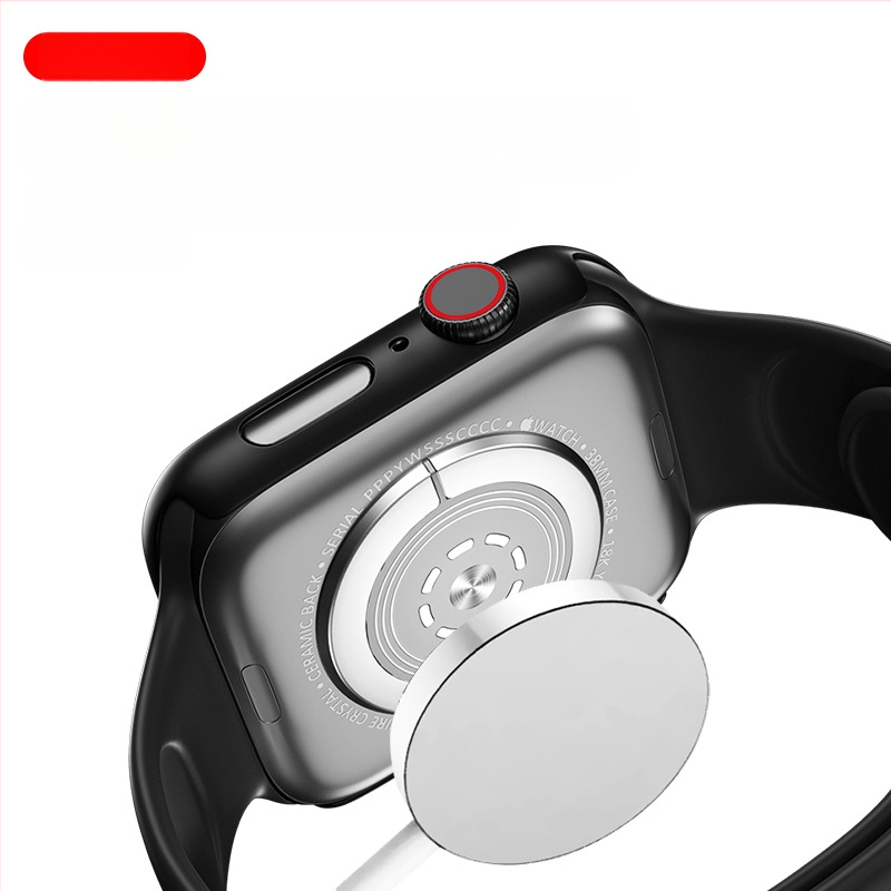 Apple Watchhoz készült edzett üveg kijelzővédő beépített védőtokkal – 3/4 teljes fedettség, márka Billy