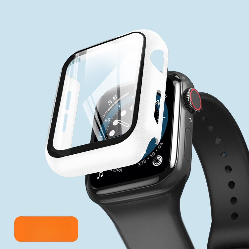 Apple Watchhoz készült edzett üveg kijelzővédő beépített védőtokkal – 3/4 teljes fedettség, márka Billy