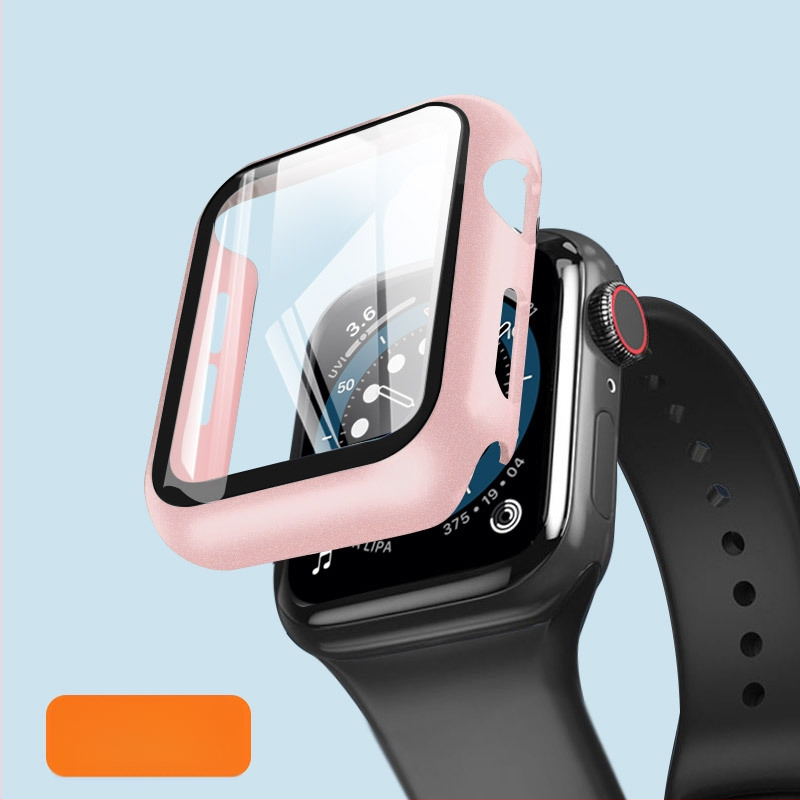 Apple Watchhoz készült edzett üveg kijelzővédő beépített védőtokkal – 3/4 teljes fedettség, márka Billy